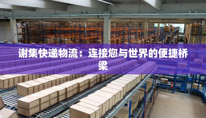 谢集快递物流:连接您与世界的便捷桥梁 谢集快递物流:连接您与世界的便捷桥梁