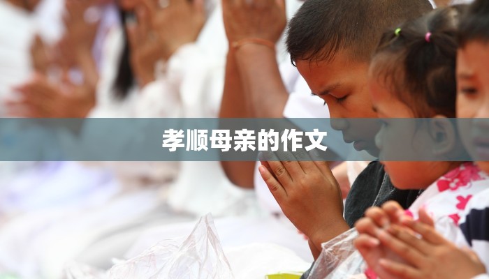 孝顺母亲的作文