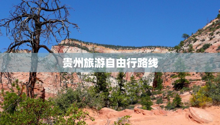 贵州旅游自由行路线