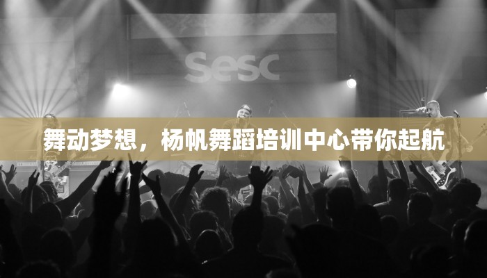 舞动梦想，杨帆舞蹈培训中心带你起航