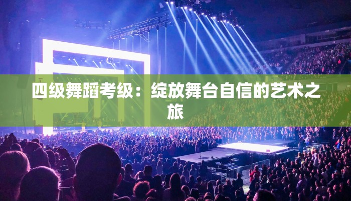 四级舞蹈考级：绽放舞台自信的艺术之旅