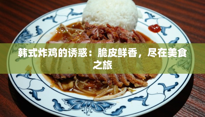 韩式炸鸡的诱惑：脆皮鲜香，尽在美食之旅