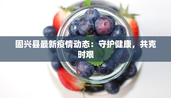 固兴县最新疫情动态：守护健康，共克时艰