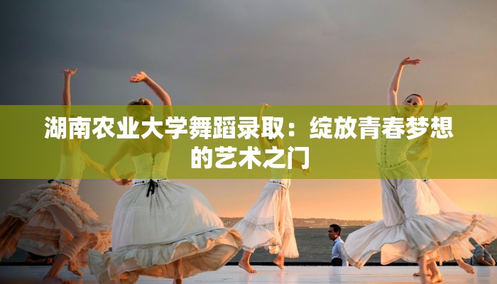 湖南农业大学舞蹈录取：绽放青春梦想的艺术之门