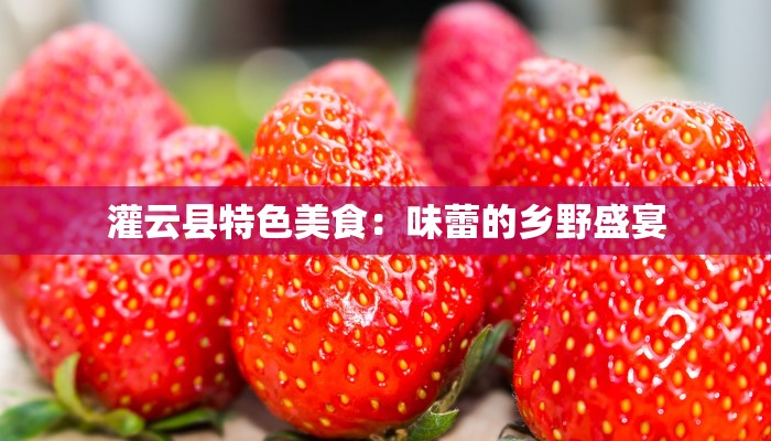 灌云县特色美食：味蕾的乡野盛宴