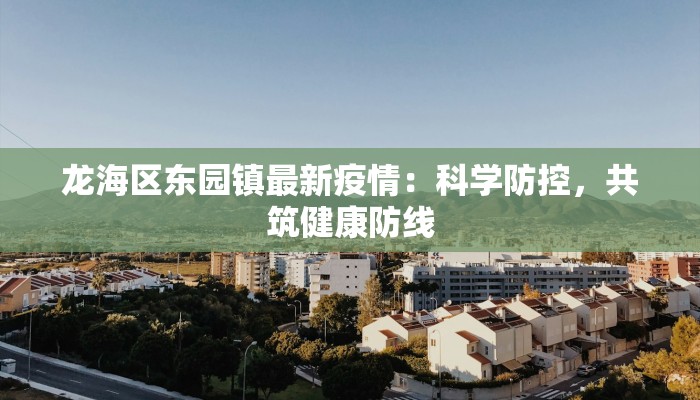 龙海区东园镇最新疫情：科学防控，共筑健康防线