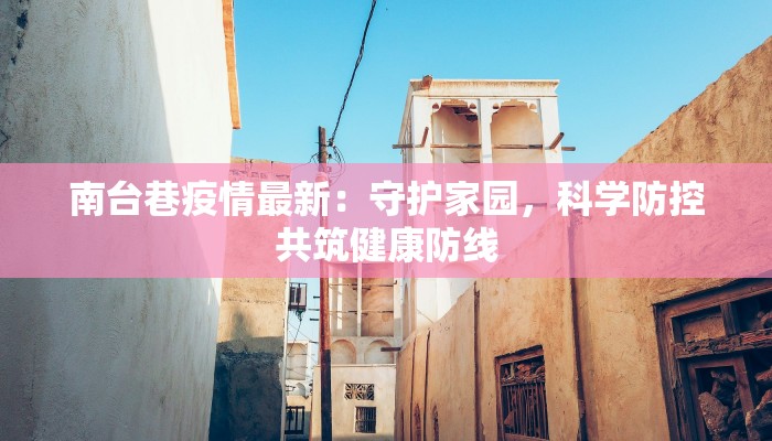 南台巷疫情最新：守护家园，科学防控共筑健康防线
