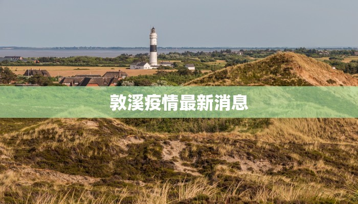 敦溪疫情最新消息 敦溪疫情最新消息